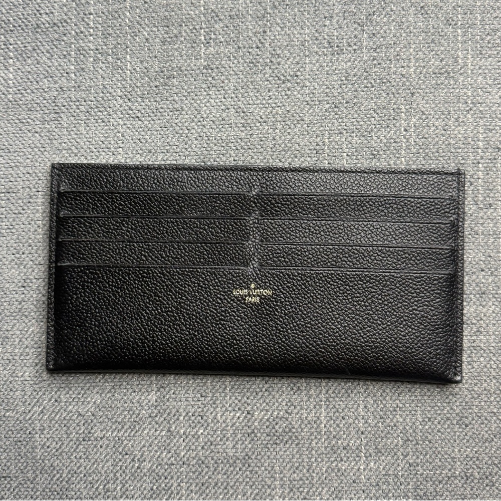 Louis Vuitton Felicie empreinte leather card holder - Picture 2 of 6